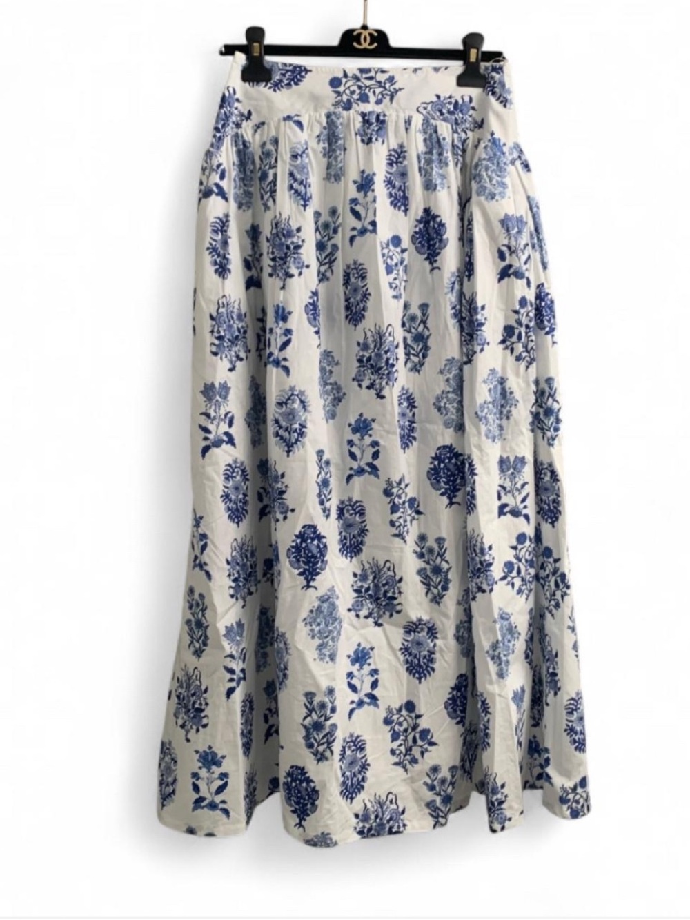 NWT Parker Floral Blend Maxi Skirt with Pocket Size Smalp#floral #maxi skirt - Picture 6 of 9